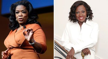 Oprah Winfrey (Foto: Reprodução / Invision / AP) e Viola Davis (Foto: Getty Images)