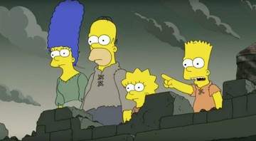 Os Simpsons em paródia de Game of Thrones (Foto: Reprodução / FOX)