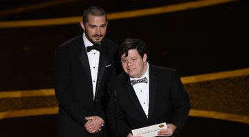 None - Shia LeBeouf e Zack Gottsagen no Oscar 2020 (Foto: AP Photo/Chris Pizzello)