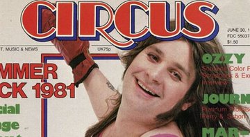 None - Ozzy Osbourne na Circus Magazine em 1981 (Foto: Mark Weiss/Reprodução/Instagram)