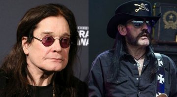 Ozzy Osbourne (Foto: Mark Von Holden / Invision / AP) e Lemmy Kilmister (Foto: Ian Gavan / Getty Images)