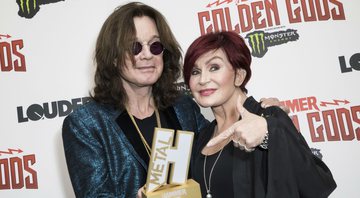 Ozzy e Sharon Osbourne (Foto: Vianney Le Caer/Invision/AP)
