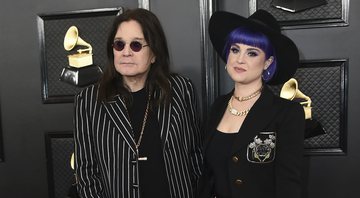 Ozzy Osbourne e Kelly Osbourne (foto: Jordan Strauss/ Invision/ AP)