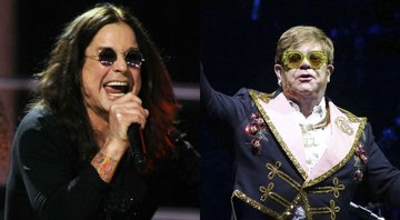 Ozzy Osbourne (Foto: AP Photo / Henry Ray Abrams) / Elton John (Foto: Greg Allen / Invision / AP)