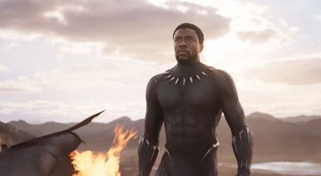 None - Chadwick Boseman em cena do filme Pantera Negra (Foto: Divulgação)