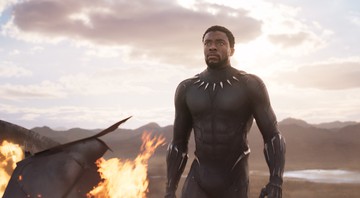 None - Chadwick Boseman em cena do filme Pantera Negra (Foto: Divulgação)