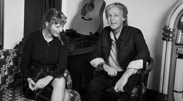 None - Paul McCartney e Taylor Swift  em Londres, em 06 de outubro de 2020 (Foto: Mary McCartney para Rolling Stone EUA)