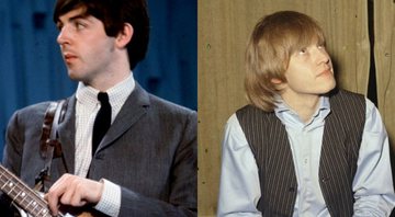 Paul McCartney (Foto: AP Images) e Brian Jones (Foto: AP)