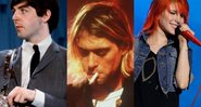 Paul McCartney, Kurt Cobain e Hayley Williams (Foto: AP)