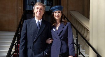 Paul McCartney e Nancy Shevell (Foto: Steve Parsons - WPA Pool/Getty Images)