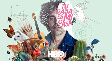 Pôster Tu Casa Es Mi Casa, série da HBO (Foto: Divulgação / HBO)