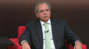 None - Ministro da Economia Paulo Guedes (Foto: Reprodução/Globo News)
