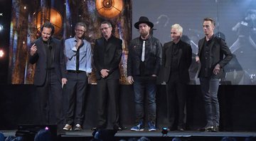 Eddie Vedder, Dave Krusen, Stone Gossard, Jeff Ament, Mike McCready and Matt Cameron do Pearl Jam - Mike Coppola/Getty Images