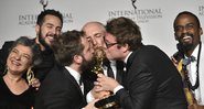 Porta dos Fundos no Emmy Internacional 2019 (Foto: Evan Agostini/Invision/AP)