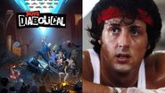 Pôster de The Boys: Diabolical (Foto: Divulgação / Prime Video) / Sylvester Stallone em Rocky (Foto: Divulgação)