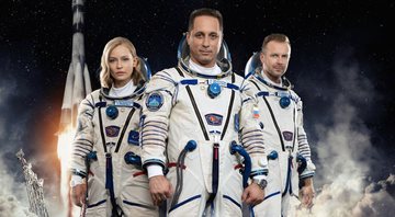 None - Primeiro filme a ser filmado no espaço, The Challenge (Foto: Reprodução/Twitter)