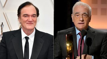 Quentin Tarantino (Foto: Amy Sussman / Getty Images) e Martin Scorsese (Foto: Kevin Winter / Getty Images)