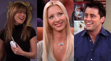 Rachel, Phoebe e Joey (Foto 1: Reprodução/ Foto 2: Reprodução/ Foto 3: Reprodução)