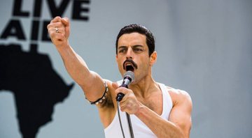 Rami Malek como Freddie Mercury em Bohemian Rhapsody (Reprodução)