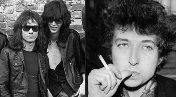 None - Ramones e Bob Dylan (Foto 1: Divulgação/ Foto 2: AP Images)
