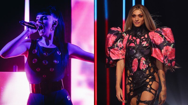 Rebecca Black (Foto: Rich Fury/Getty Images) | Pabllo Vittar (Foto: Tim P. Whitby/Getty Images for MTV)