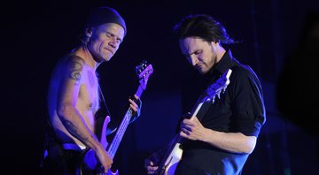 Flea e Josh Klinghoffer (Foto: Kevin Winter/Getty Images for Coachella)