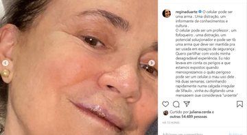 None - Regina Duarte no instagram (foto: reprodução)