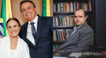 None - Regina Duarte, nova secretária geral da cultura, e presidente Jair Bolsonaro (Foto 1: Reprodução / Instagram) e Dante Mantovani, ex-presidente da Funarte (Foto 2: