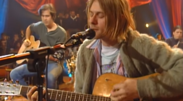 None - Kurt Cobain em MTV Unppluged (Foto: Reprodução)
