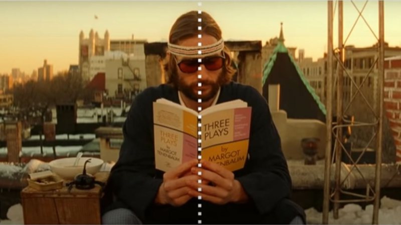 Simetria em produções de Wes Anderson (Foto: Reprodução/YouTube)