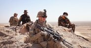 Soldados norte-americanos no Afeganistão em 2014 (Foto: Scott Olson/Getty Images)