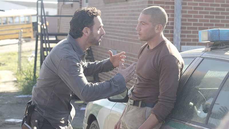 Rick e Shane em The Walking Dead (Foto: AMC / Reprodução)