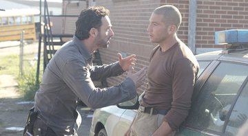 Rick e Shane em The Walking Dead (Foto: AMC / Reprodução)