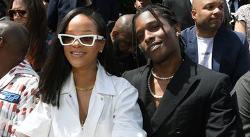 None - Rihanna e A$AP Rocky (Foto: Pascal Le Segretain / Getty Images)