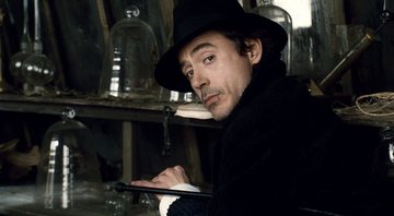 None - Robert Downey Jr. como Sherlock Holmes (Foto: Reprodução)