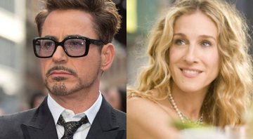 None - Robert Downey Jr. (foto: Joel C. Ryan / AP) e Sarah Jessica Parker (Foto: Reprodução)