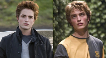 Robert Pattinson como Edward Cullen (Foto: Reprodução / Summit Entertainment) | Robert Pattinson como Cedrico Diggory (Foto: Reprodução / Warner Bros.)