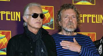 Jimmy Page e Robert Plant (Foto: Evan Agostini/AP)
