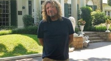 None - Robert Plant em Graceland (Foto: Instagram / Reprodução)