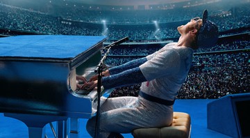 None - Taron Egerton vive Elton John no filme Rocketman (Foto: Divulgação)