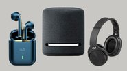 Surpreenda quem ama música com fones de ouvido, headsets e caixas de som - Reprodução/Amazon