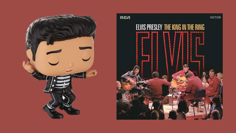 De livros até itens de decoração, garanta produtos incríveis para todos os fãs de Elvis Presley