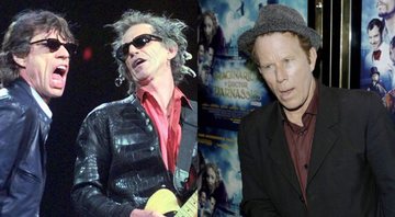 None - Mick Jagger e Keith Richards, dos Rolling Stones, e Tom Waits (Foto 1: AP Images/Elise Amendola/ Foto 2: AP Images)