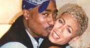 Tupac Shakur e Jada Pinkett Smith (Foto: Twitter / Reprodução)