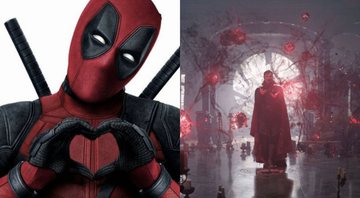 None - Ryan Reynolds como Deadpool (Foto: Reprodução / Fox) e Benedict Cumberbatch como Doutor Estranho (Foto: Divulgação / Marvel Studios)