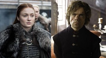None - Sansa e Tyrion (Foto 1: Reprodução/ Foto 2: Reprodução)