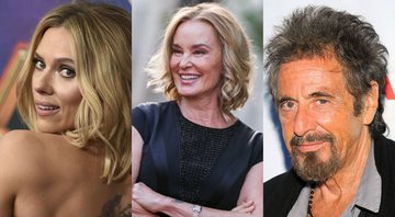 None - Scarlett Johansson (Foto: Jordan Strauss / Invision / AP), Jessica Lange (Foto: Rich Fury) e Al Pacino (Foto: Joel C Ryan/Invision/AP)
