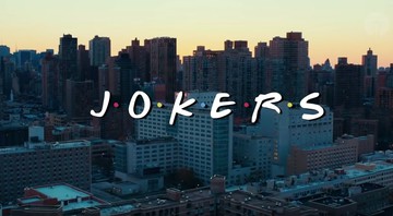 None - Montagem criada com a fusão de Friends e Joker (Foto:Reprodução/YouTube/Darth Blender)