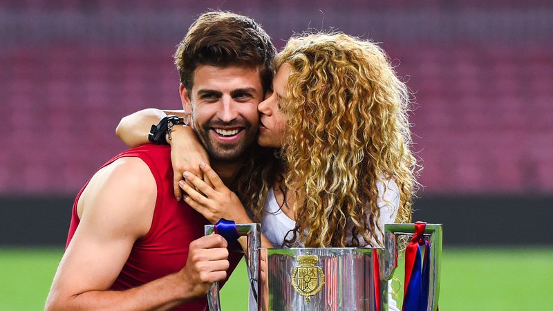 Piqué e Shakira (Foto: David Ramos/Getty Images)