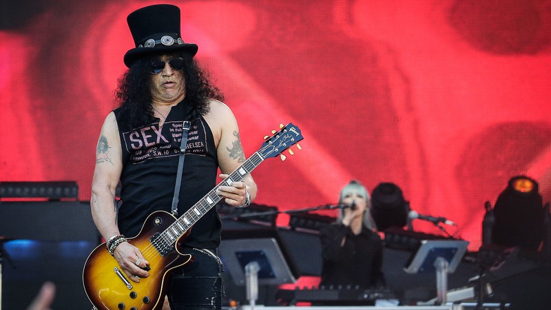 O guitarrista Slash (Foto:Sipa/AP Images)